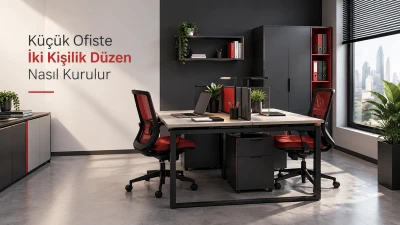 K&uuml;&ccedil;&uuml;k Ofiste İki Kişilik D&uuml;zen Nasıl Kurulur