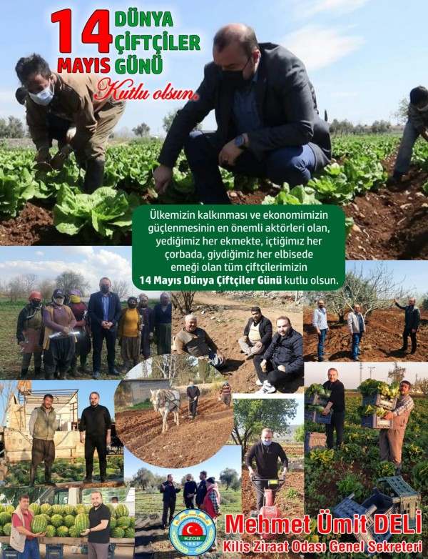 M. ÜMİT DELİ &quot;ÇİFTÇİLER GÜNÜNÜ KUTLUYORUM&quot;