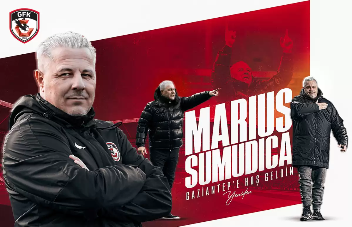 Marius Sumudica Gaziantep'te!