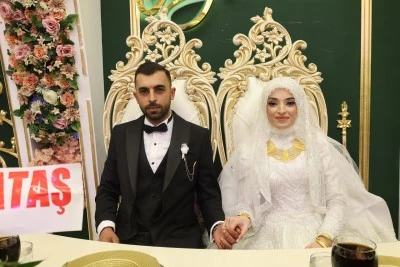Meliha ve Seyfican’ın Görkemli Düğünü Kilis’te Geceye Damga Vurdu