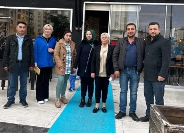 Meral Dama esnaflara ziyarette bulundu