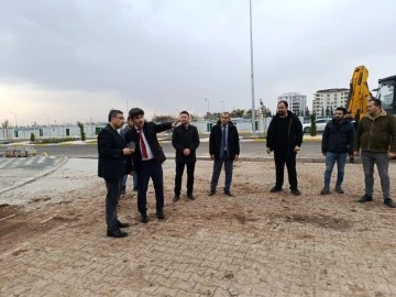 Mercidabık Kampüsü’nde İncelemelerde Bulundu