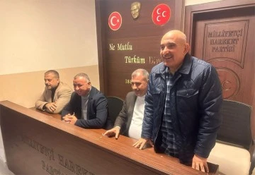 MHP adayı Kara teşkilat üyeleri ile buluştu