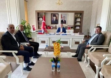 MHP heyetinden Kaymakam Özbilgi’ye ziyaret