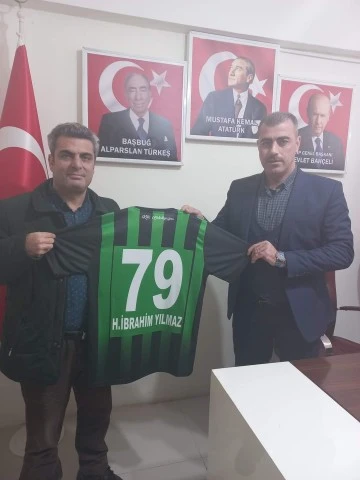 MHP MERKEZ İLÇE BAŞKANI YILMAZ &quot;İNANIYORUM Kİ KİLİS BELEDİYESPOR BİR ÜST LİGE ÇIKACAKTIR&quot;
