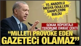 MİLLETİ PROVOKE EDEN GAZETECİ OLAMAZ