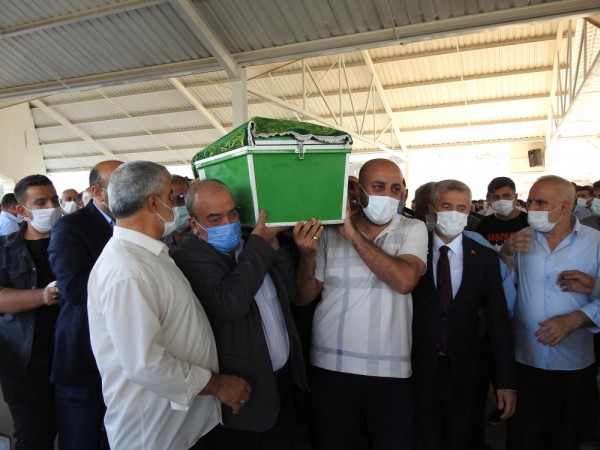 MİLLETVEKİLİ KİRAZOĞLU'NUN AĞABEYİ SON YOLCULUĞUNA UĞURLANDI