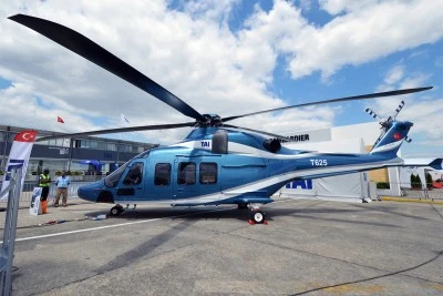 Milli Helikopter G&Ouml;KBEY Emniyet Teşkilatının Filosuna Katıldı