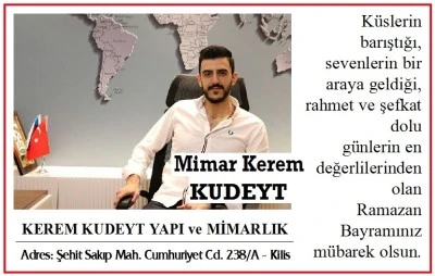 Mimar Kerem Kudeyt’ten Kurban Bayramı Mesajı