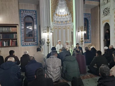 Mira&ccedil; Kandili Kilis&rsquo;te Dualarla İdrak Edildi