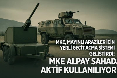 MKE, mayınlı araziler için yerli geçit açma sistemi geliştirdi