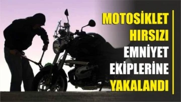 Motosiklet hırsızlığı yapan 2 şahıstan 1’i yakalandı