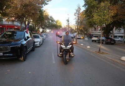 Motosikletle Umreye Gitti, 15 Bin Kilometrelik Yolculuğu Tamamladı