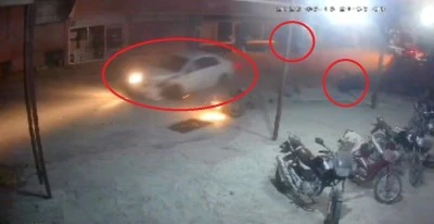 Motosikletli çocuk kazada öldü, o anlar kamerada