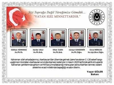 MSB: C-130 kargo uçağı Gürcistan’da düştü; 20 asker şehit