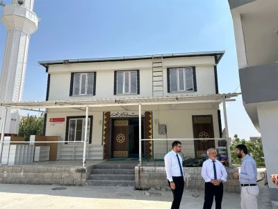 Müftü Bozkurt Yuvabaşı Köyü Camii’nde incelemelerde bulundu