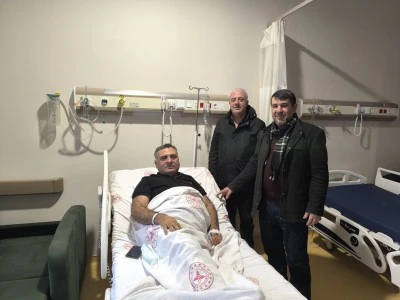 Muhabirimiz İbrahim G&uuml;neş kalp krizi ge&ccedil;irdi, stent takıldı