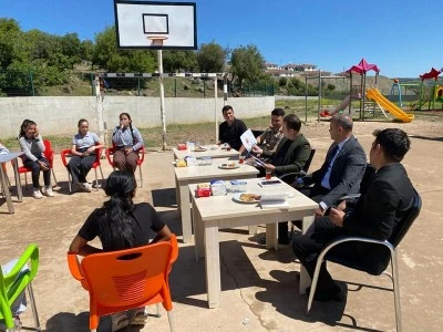 Musabeyli ilçesinde Öğrenciler Kitap Söyleşisinde Buluştu