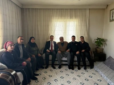 Musabeyli Kaymakamı Karanfil&rsquo;den Şehit Aileleri ve Gazilere Anlamlı Ziyaret