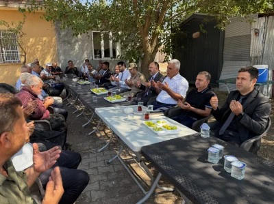 Musabeyli Kaymakamı Şahin&rsquo;den Merhum Muhtar Ali Toz&rsquo;un Ailesine Taziye Ziyareti