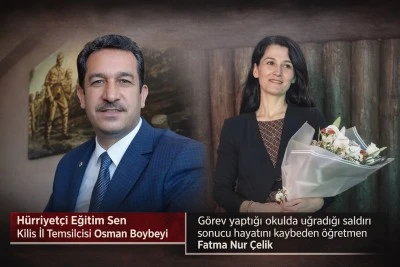 &Ouml;ğretmen Cinayeti Sonrası H&uuml;rriyet&ccedil;i Eğitim Sen&rsquo;den İş Bırakma Kararı