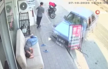 Ölümden kıl payı kurtuldu!