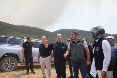 Orman yangınlarıyla mücadelede 4 bini aşkın personel görevde