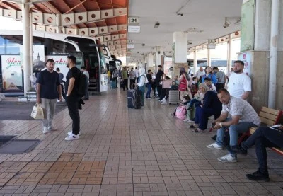 Otogarlarda Kurban Bayramı yoğunluğu