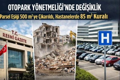 Otopark Y&ouml;netmeliği değişti