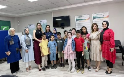 Özel eğitim öğrencilerinden Kilis Yeşilay'a ziyaret