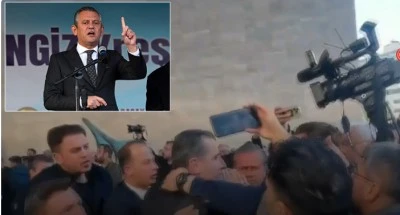 Özgür Özel fiziki saldırıya uğradı