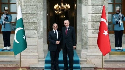 Pakistan Başbakanı Şahbaz Şerif Türkiye ye geldi