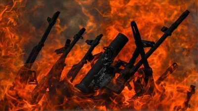 PKK'lı bir grup silahlarını imha etti