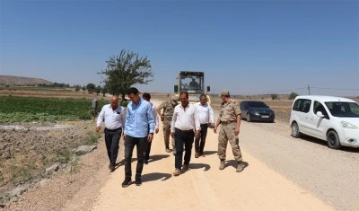  Polatbey–Ömercik–Uzunlu yolu asfalt çalışmaları başladı 