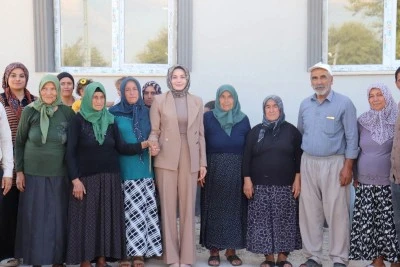 Polateli Kaymakamı Esra Bozan, K&ouml;y ve Mezralarda Vatandaşlarla Buluştu