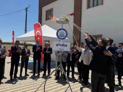 Polateli-Şahinbey OSB&rsquo;de Doğal Gaz Meşalesi Yakıldı!
