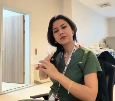 Provokatif akıma katılan hemşire g&ouml;zaltına alındı