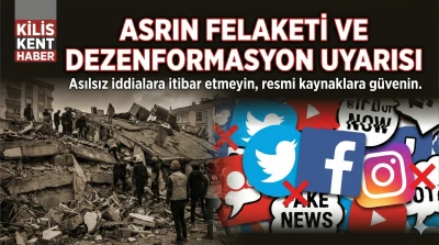 "Asrın Felaketi" &uuml;zerinden yayılan dezenformasyona karşı uyarı