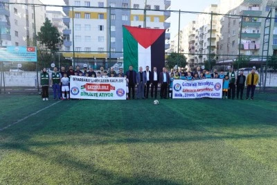  &quot;Gazze Kardeşlik Futbol Turnuvası&quot; başladı