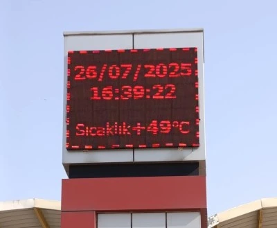 &quot;Termometreler Patladı: Kilis’te Rekor Sıcaklık!&quot;