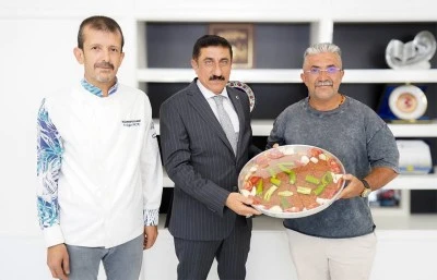 Rektör Akman’a “Kilis Tavalı” ziyaret