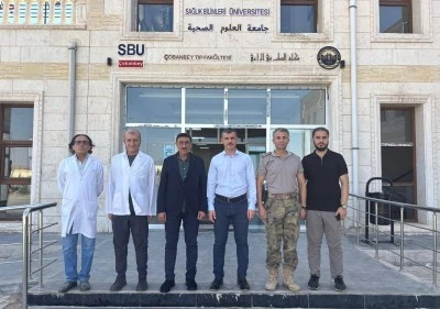 Rektör Akman, Çobanbey Tıp Fakültesi'ni ziyaret etti