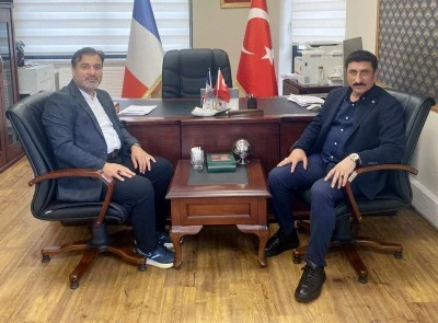 Rektör Akman, Strazburg DİTİB ile işbirliği görüşmelerinde bulundu
