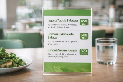 Restoran ve Kafelerde Kalori Zorunluluğu Geliyor
