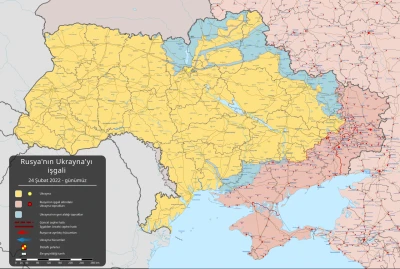 Rusya Ukrayna'da İlerliyor: Yerleşim Yeri D&uuml;şt&uuml;
