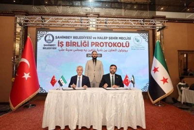 Şahinbey Belediye ile Halep Valiliği arasında protokol