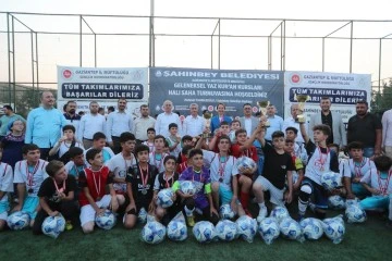 ŞAHİNBEY BELEDİYESİ’NİN DESTEKLEDİĞİ YAZ KUR’AN KURSU FUTBOL TURNUVASINA 66 TAKIM KATILDI