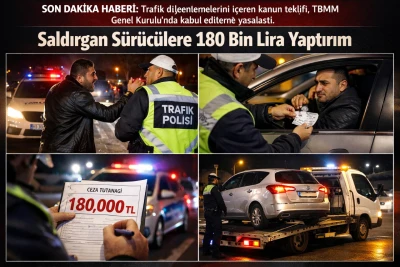 Saldırgan s&uuml;r&uuml;c&uuml;lere 180 bin lira yaptırım