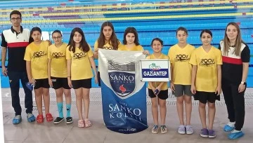 SANKO OKULLARI ÖĞRENCİLERİ YÜZMEDE 12 MADALYA KAZANDI