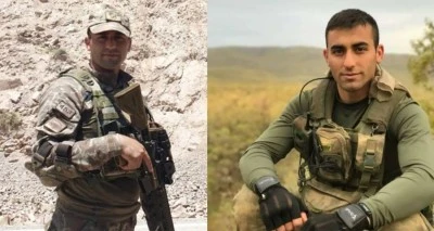 Şehidin naaşına ulaşıldı
